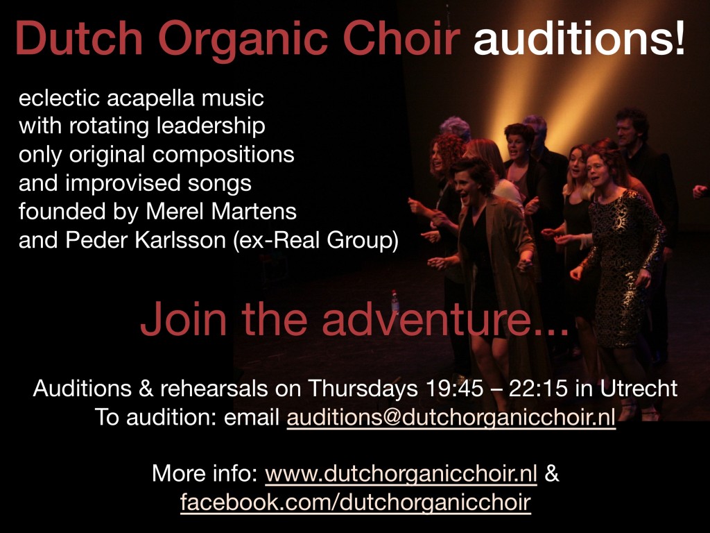 DOC auditions flyer 2015 - no date, brief